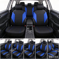 5 Seats Set Rear Front Car Seat Cover Universal Automobiles Seat Covers Protector Polyester Four Seasons