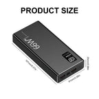 66W 20000mAh Fast Charger Power Bank Portable Battery Charger USB Two-way Quick Charging for iPhone Xiaomi Huawei Samsung Car Mobile World
