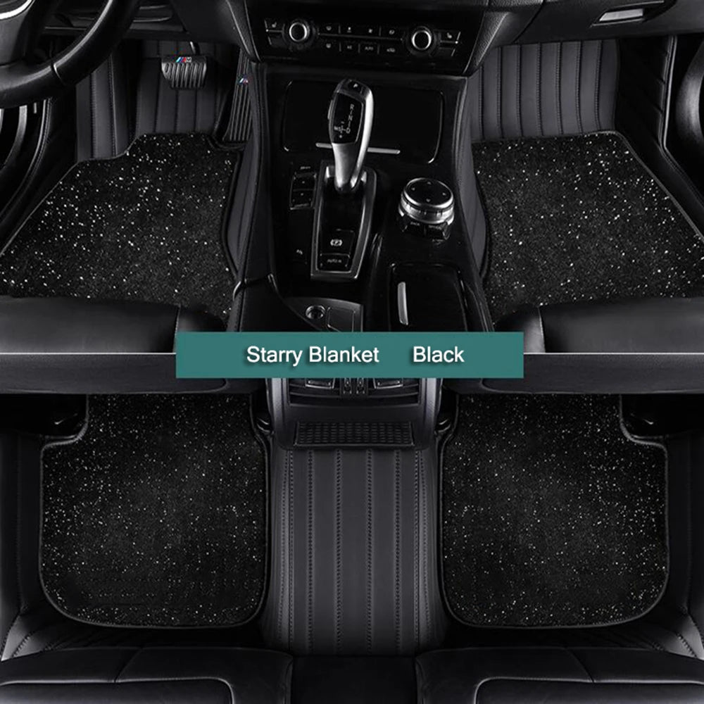 5D Custom Car Floor Mats For KIA Quoris K9 K900 Auto Carpets Double Layer Foot Coche Blanket