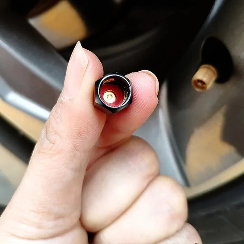 New 4/5pcs Metal Car Wheel Valve Caps Stem Covers for VW Volkswagen Golf Polo Passat Tiguan Touran Jetta Accessories