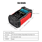 2026 KONNWEI RC-10 Car Battery Charger 12V 10A 24V 5A Full Automatic Fast Charging Pulse Repair BatteryCharger Lead Acid AGM Gel