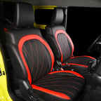 Car Seat Cover Luxury Fully Surround Pad PU Leather Cushion Modified Water Proof Interior Accessories For Suzuki JIMNY Jb64 Jb74 CM World
