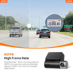 70mai Dash Cam A510 1944P HDR GPS ADAS 4G Connectivity 70mai 4G Front Cam A510 Car DVR 24H Parking Support Rear Cam Car Mobile World