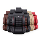 Universal All Inclusive Seat Cover Full Leather Car Seat Protector Cushion Single Driver And Passenger All Season Accessories