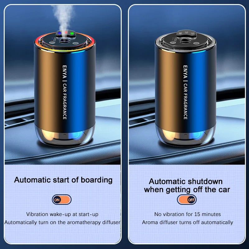 Car Perfume 3 in 1 Color Air Freshener Essential Oil Fragrance Diffuser Smell Distributor USB Aromatherapy Scent Air Refresher CM World