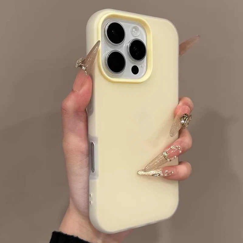 Luxury Candy Color Matte Case For Samsung Galaxy S26 S25 S24 S23 Ultra S22 Plus S21 FE A56 A55 A36 A26 A54 A53 A17 A37 A57 Cover