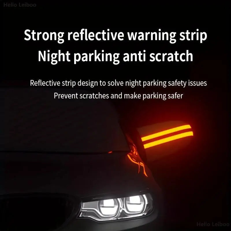 LEIBOO Sunshade Cover Car Windshield Snow Sun Shade Waterproof Protector Automobile Magnetic Cover Car Front Windscreen Cover Car Mobile World