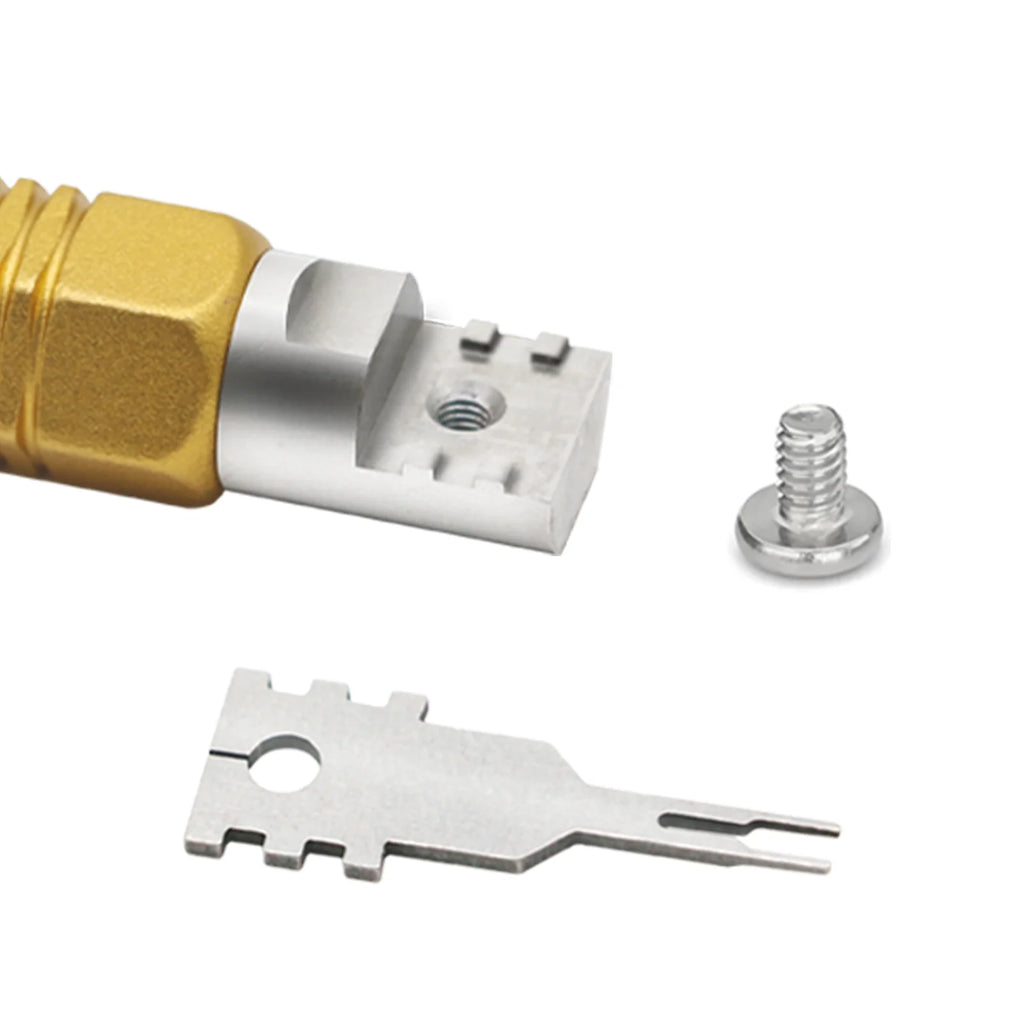 Double headed detachable terminal pin extraction tool suitable for AMP Metri Pack  Molex connectors, and General Motors repair CM World