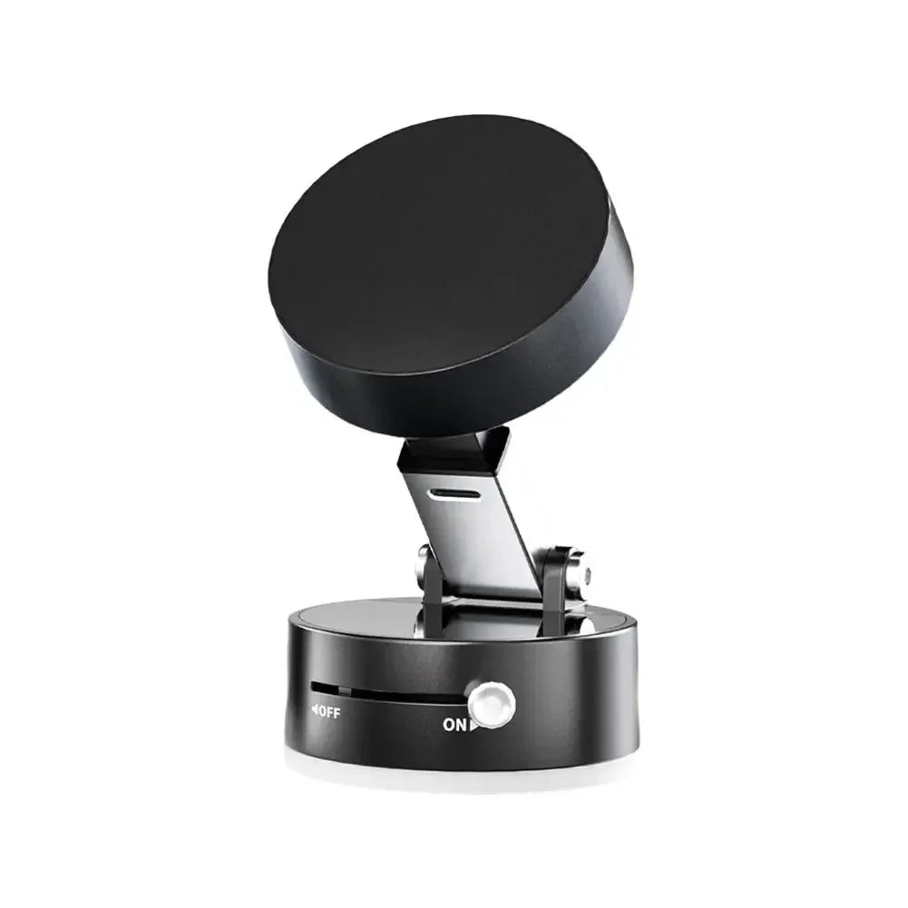 Folding magnetic car mobile phone holder car universal navigation bracket retractable electric adsorption mobile holder