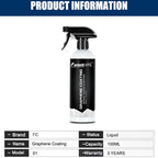 Graphene Ceramic Coating Car Surface Nano Spray Liquid Repair Scratches Wax Crystal Plating Coating Paint Care Cars Detailing CM World