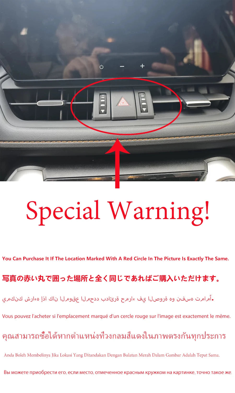 Car Phone Holder For Toyota RAV4/Wildlander  2020 2021 2022 2023 2024 2025 For Magsafe Magnetic Charger Car bracket Accessories CM World