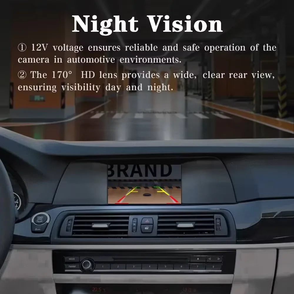 Car Rearview Camera For BMW 3 5 series F10 F11 F30 F31 F32 X3 F25 X4 F26 X5 F15 Backup Trunk Handle WaterProof Reverse Parking Camera