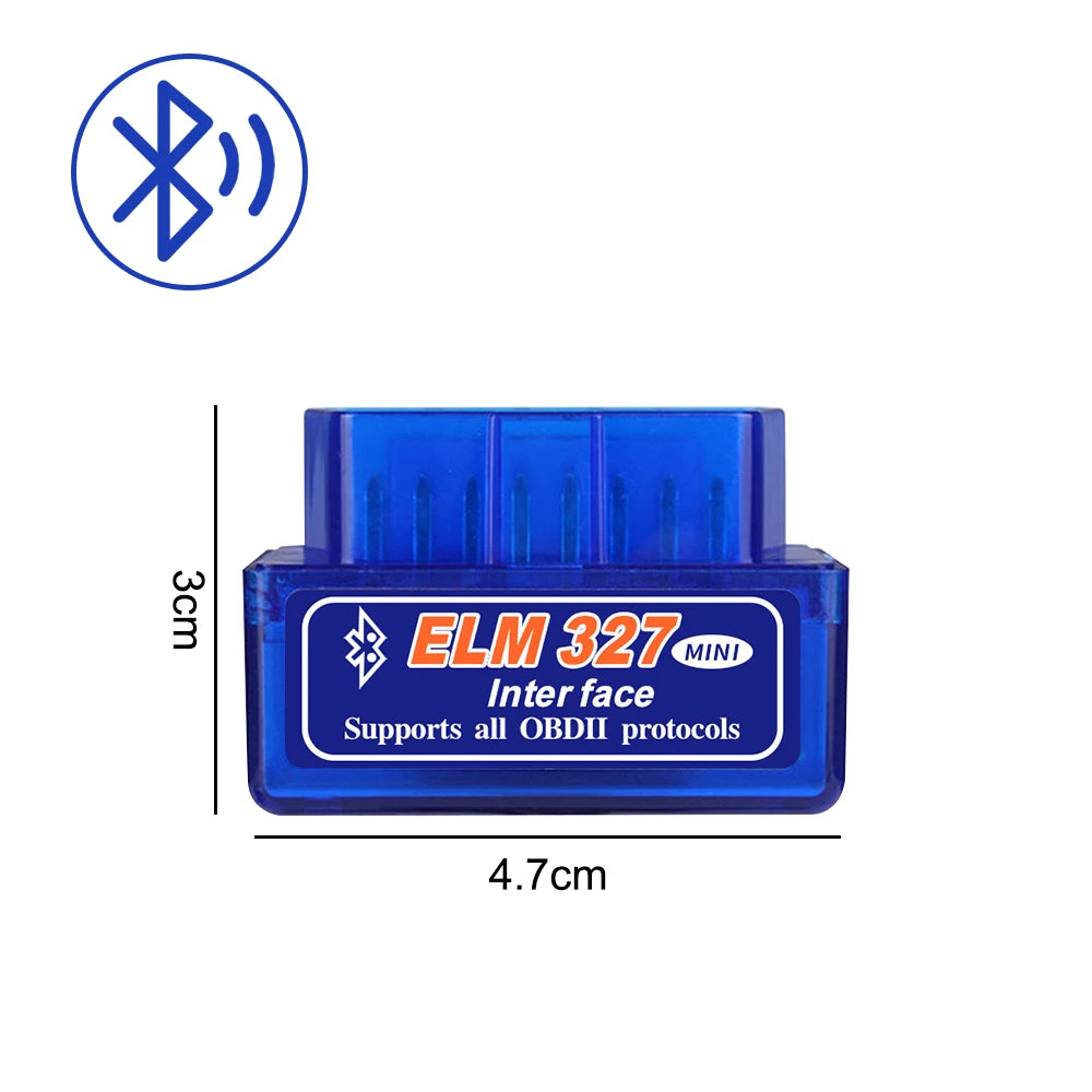 OBD2 Scanner ELM327 Car Diagnostic Detector Code Reader Tool V1.5 WIFI Bluetooth OBD 2 for Android IOS Auto Scan Repair Tools Car Mobile World