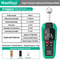 MASTFUYI Pinless Moisture Meter, Water Leak Finder, Non-Invasive Ball Sensor for Wood, Drywall, Flooring in Homes & RVs CM World