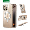 UGREEN for iPhone 17 Pro Max 360° Magnetic Stand Case Cover for iPhone 17pro for Magsafe Rotatable Magnet Kickstand Case Car Mobile World