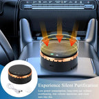 Solar Air Purifier Car Deodorizer Odor Eliminator Pads Smart USB Auto Air Freshener Silent Purification Remove PM2.5/TVOC CM World