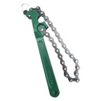 Chain Filter Wrench 12 Inch Oil Machine Filter Strap Non Slip Multifunction Pipe Fittings Tool Belt Strap Wrench For Plumbing Car Mobile World