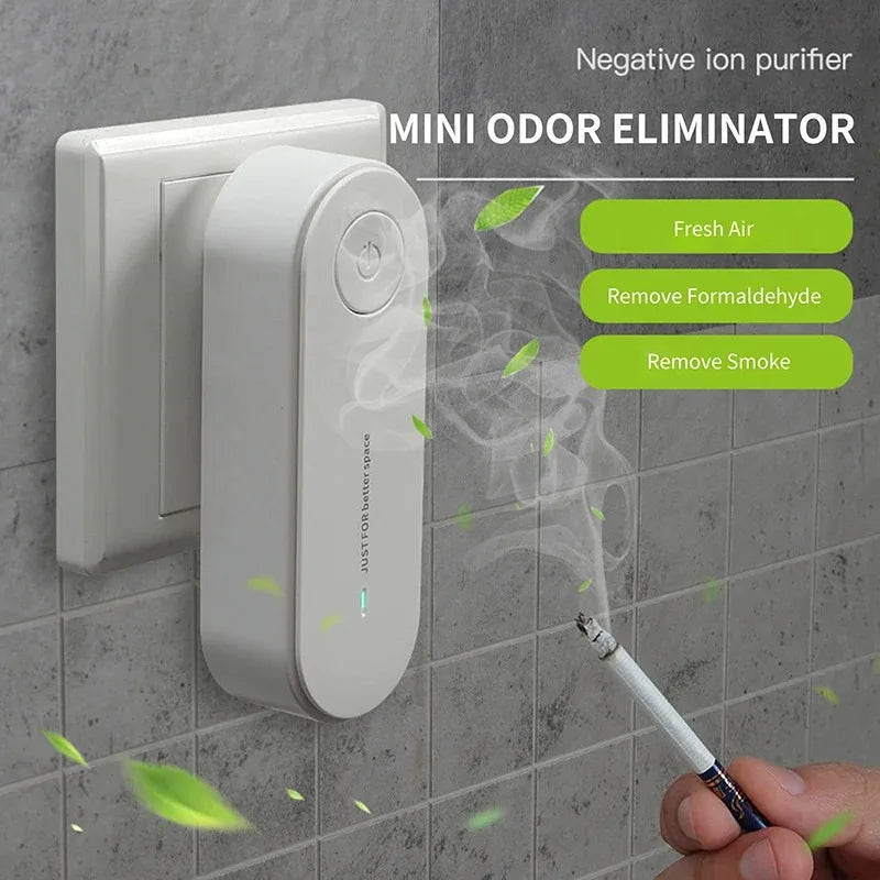 Anion Air Purifier Portable Air Purification Plug-in Negative Ion Generator Odor Eliminator moke Remover Air Freshener Indoors CM World