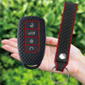 Key protect For Chery Tiggo 8 Pro Silicone Car Key Cover Case For Chery Tiggo 7 Pro 8 PLUS Arrizo 5 3 Button Key Holder Keychain
