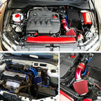 Universal Car Cool Air Intake Kit 76mm Car Refitted Winter Mushroom Head Air Filter Aluminium Automotive Filter Car Accessories CM World