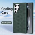 Magnetic For Magsafe Heat Dissipation Phone Case For Samsung S26 S25 S24 S23 Ultra S22 Plus FE Luxury Shockproof Protector Cover