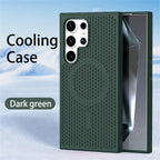 Magnetic For Magsafe Heat Dissipation Phone Case For Samsung S26 S25 S24 S23 Ultra S22 Plus FE Luxury Shockproof Protector Cover