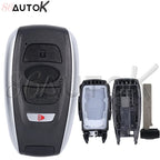 Car Key Case Cover for Subaru Forester Ascent STI WRX BRZ Legacy Outback Crosstrek Impreza Key Case Cover Shell Fob 3 4 Buttons CM World