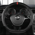 Universal D Shape Car Steering Wheel Cover Breathable Anti Slip Car Decoration Suitable 37-38cm Steering Wheel Cover Accessories CM World