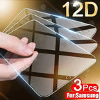 3 Pcs Tempered Glass For Samsung S26 S25 S24 S23 S22 Ultra Plus A57 A56 A37 A36 A17 A16 Screen Protector Full Protective Glass Car Mobile World