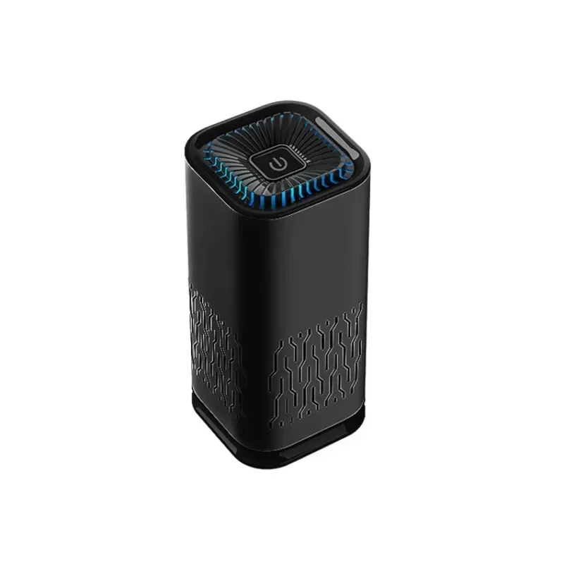 Auto small air purifier negative ion car cleaners HEPA fresh agent air filter dusty smoke smell removal, bedroom, office CM World