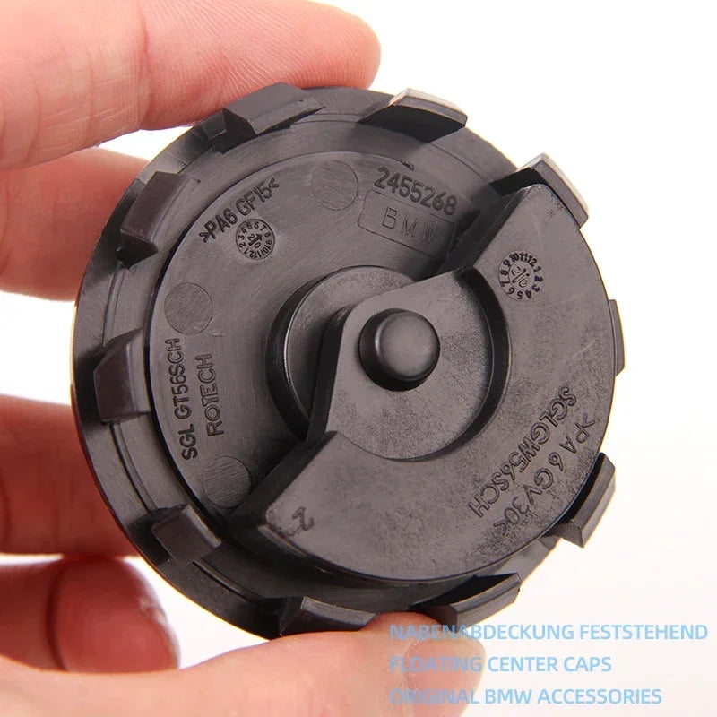 56/68mm BMW hub cover magnetic suspension hub center cover 1 3 5 7 series, 1x3x5x6 m2 m3 m4 m5 m6 automobile tire center logo. CM World
