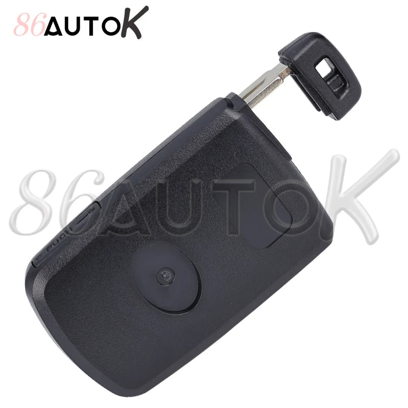 Car Key Shell Smart Key Case for Toyota Avalon Camry RAV4 2012-2015 Key Fob with Insert Key Car Key Case Fob Cover 2/3/4 Buttons CM World