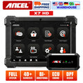 ANCEL X7 HD 12V 24V Heavy Duty Truck Scanner Bidirectional Diesel Scan Tool All System 40+ Reset ECU Coding OBD Trucks Diagnosis