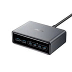 200W Anker GaN Prime USB C Charging Station Ultra-Fast 6-Port Desktop Charger with MultiProtect and ActiveShield 3.0 System