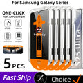 1-5PCS Anti Spy Tempered Glass For Samsung Galaxy S26 Plus S25 Ultra S24 S23 S22 Fingerprint Unlock Privacy Screen Protectors