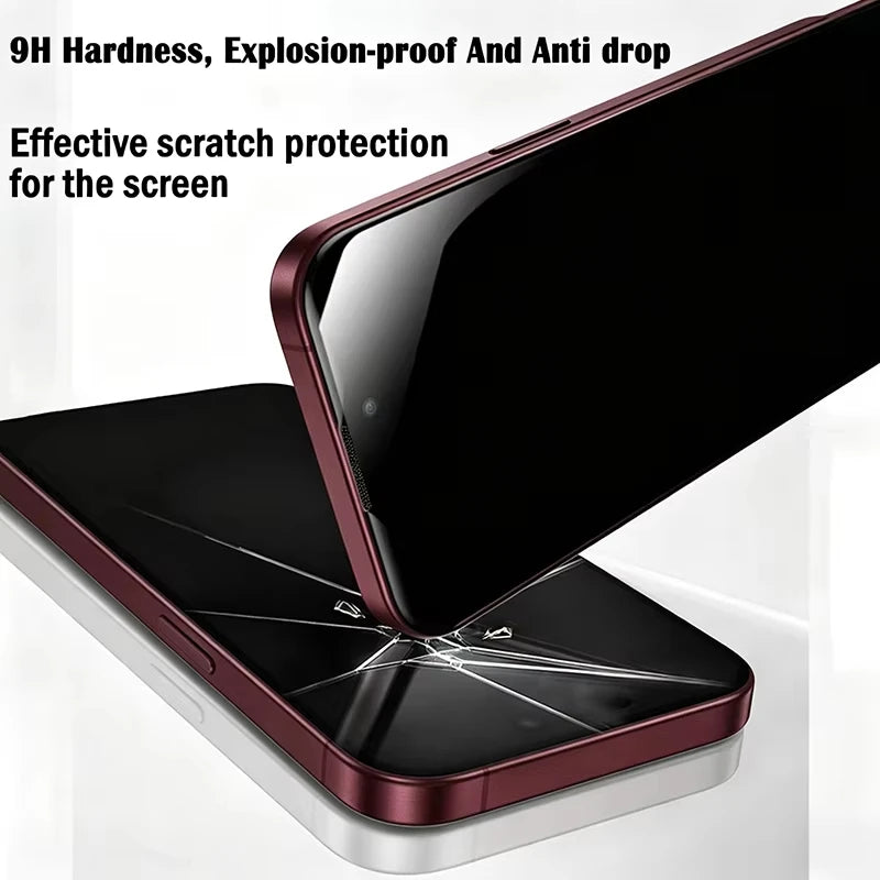 1-3PCS 300CC Big Curve Edge Tempered Glass For iPhone 16 14 15 17 18 13 12 11 Air Pro Max Plus 16E Ultra Clear Screen Protector