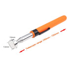 Inspection Mirror with Led Lighting 360° Telescopic Detection Lens Square Retractable Car Engine Chassis Mechanic Repairing Tool CM World