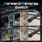 3/8" Cordless Electric Wrench 55Nm 6'' Extended Ratchet Wrench 12V Rechargeable Angle Wrench Car Repair Tools