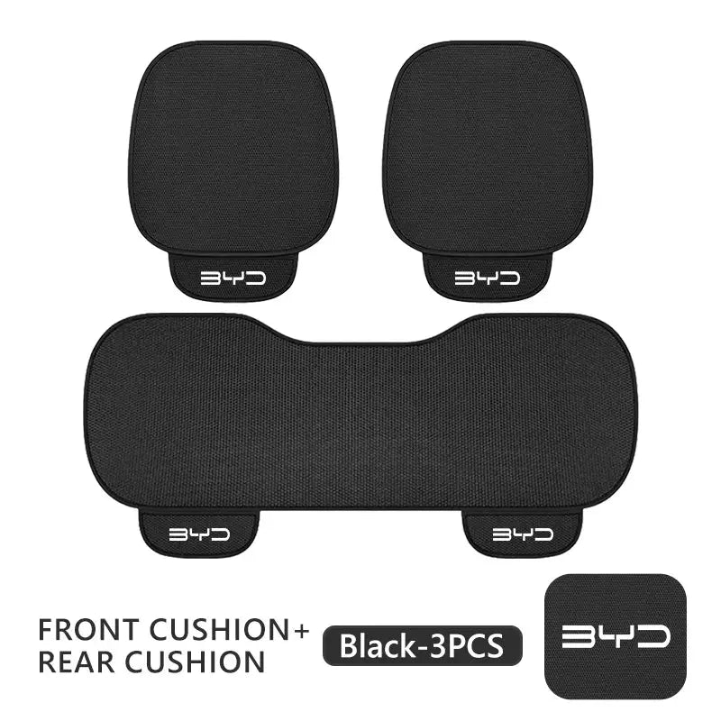 Car Interior Seat Ice Silk Cushion Breathable Protector Cover For BYD Song Tang Dmi Qing Yuan Plus Atto 3 Act 3 E6 Ev Qin Pro Car Mobile World