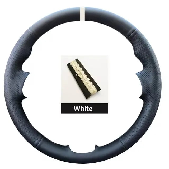 Car Steering Wheel Cover For Volkswagen VW Amarok T6 California Caravelle Kombi Multivan Transporter Golf Mk7 Sharan Polo Jetta CM World