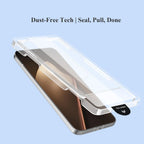 Lereach for Xiaomi 15T Pro 15T Mi 14T Pro 14T Tempered Glass Protective Film Dust-Free Alignment Tray Auto-Suction 0.3mm Car Mobile World