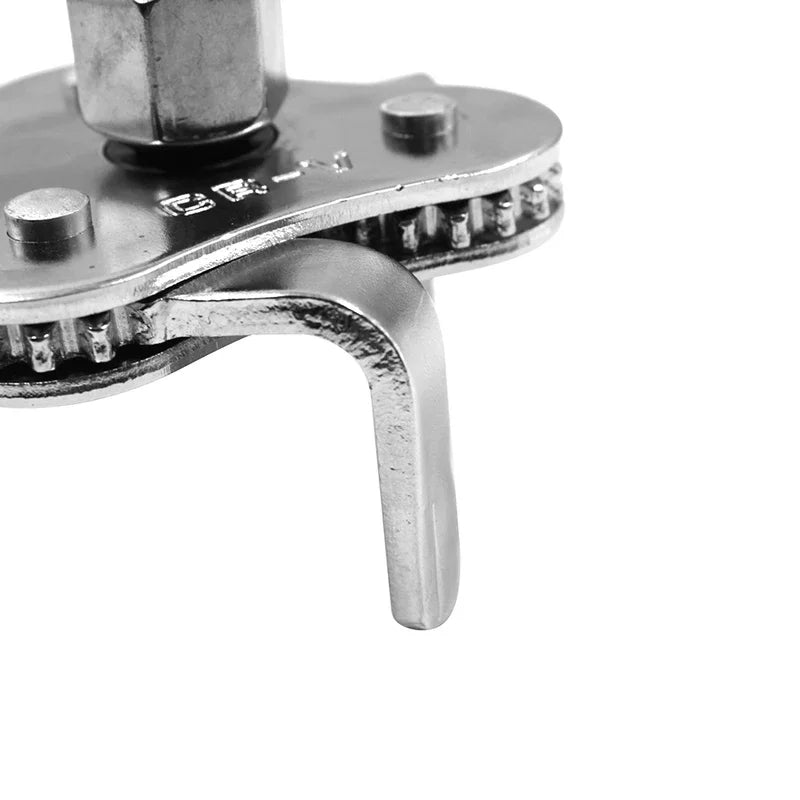 1PC Universal 3-Jaw Adjustable Oil Filter Wrench Flat Three Claw Automotive Oil Grid Disassembly Maintenance Repair Accessories