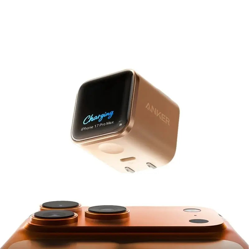Genuine Anker Smart45w Is Suitable For Iphone Charger Iphone 17 Pro Max Charging Head Fast Charging 16 Pro 15 14 Screen Displ Car Mobile World