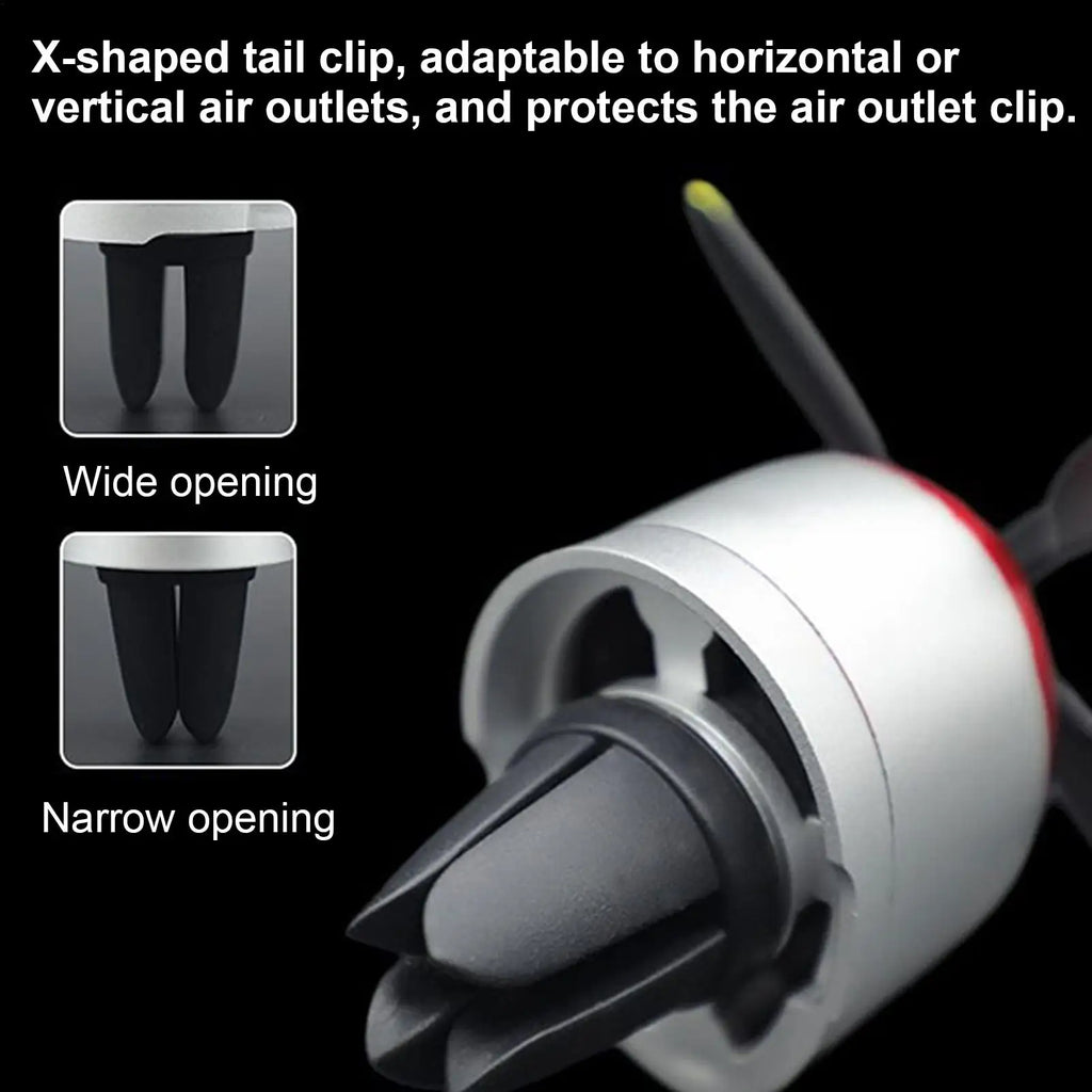 Rotating Car Vent Air Freshener Clip Long Lasting Scent Air Purifier Deodorizer for SUV Sedan Truck Auto Interior Decoration