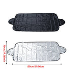 1Pc Car Windshield Protector Anti-falling leaves Sun Shade Dust Frost Freezing Snow Windshield Cover Car Exterior accessories Car Mobile World