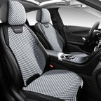 Ice Silk Car Seat Cushion Ventilation Comfortable, Durable Four Seasons Universal Split Single Car Front Seat Cover CM World