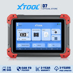 XTOOL D7 All System Car Diagnostic Tools Bidirectional Scanner ECU Coding Automotive Scanner 39+ Services Add FCA Functions