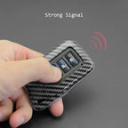 Car Key Fob Chain Case Cover Ring Shell For 2013-2023 Lexus RX ES NX IS GS LX RC Carbon Fiber 200t 300 300h 350 450h CM World
