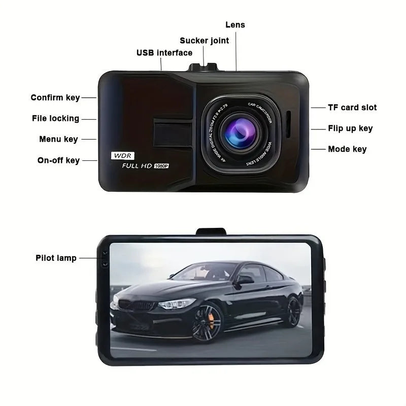 Dash Cam Car Dash Camera with SD Card Car Mobile World