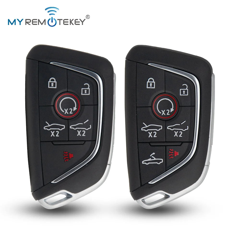 MYremotekey FCC YG0G20TB1 smart key shell 6/7 button for 2020-2021 Chevrolet Corvette C8 PN 13538851 13538852 CM World